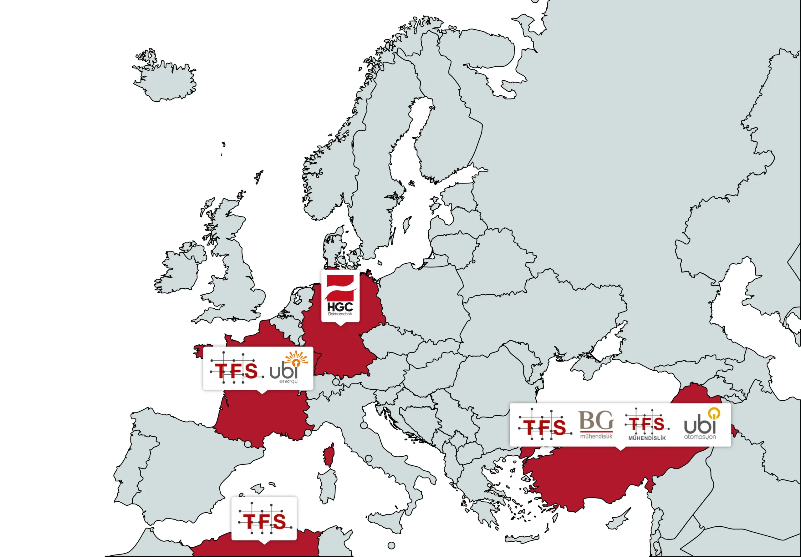 HGC Elektrotechnik - Map